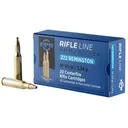 PPU PP222 Standard 222Rem 50gr Soft Point 20 Per Box/50 Case Centerfire, Rifle Ammunition - Prvi Partizan
