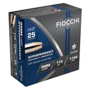 Fiocchi 9XTP25 Hyperformance 9mmLuger 115gr Hornady XTP Hollow Point 25 Per Box/20 Case Centerfire, Handgun Ammunition - Fiocchi
