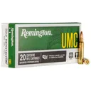 Remington 23711 UMC 223Rem 55gr Full Metal Jacket 20 Per Box/10 Case Centerfire, Rifle Ammunition - Remington