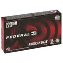 Federal AE223 American Eagle 223Rem 55gr Full Metal Jacket Boat Tail 20 Per Box/25 Case Centerfire, Rifle Ammunition - Federal