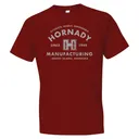Horizon Design 31421 Hornady T-Shirt Cardinal Small - Horizon
