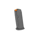 FMK Firearms Mag FMKG19M15, 9MM, 15 Rounds, Fits Glock 19, Polymer, Black, Orange Follower FMKG19M15 - Fmk