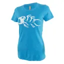 Fin-Finder Women's Gaff Tee Blue Small 81345 - Fin-Finder