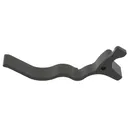 Bastion Blank BASRGR1022-LONG-BLANK, Long Mag Release, Black and White, Fits Ruger 10/22 BASRGR1022-LONG-BLANK - Bastion