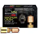 Brenneke SL123CMR Magnum Crush 12Gauge 3 in 1 1/2oz Slug Shot 5 Per Box/50 Case, Shotgun Shells - Brenneke