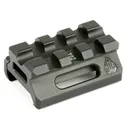 Leapers, Inc. - UTG Super Slim Picatinny Riser Mount, 1/2 in Height, 3 Slots. Black Finish MT-RSX5S - Leapers