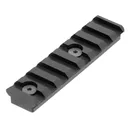 UTG Pro MTURS04M 3.14 in KeyMod Picatinny Rail Section 8 Slots Black Anodized - Leapers UTG
