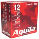 Aguila 1CHB1208 Birdshot High Velocity 12Gauge 2.75 in 1 1/4oz 8Shot 25 Per Box/10 Case, Shotgun Shells - Aguila