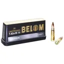 BELOM Ammo BELOM762 Tactical 7.62x39mm 123 gr Full Metal Jacket (FMJ) 20 Bx/ 24 Cs - Belom