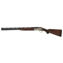 Bettinsoli USA BOLL413022 Overland EELL 410 Gauge 30 in 3 in 2rd, Stainless Engraved Rec, Blued Barrel, Walnut Fixed Comb Stock, Includes 5 Chokes - Bettinsoli
