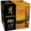 Browning Ammo B193634128 BPT Performance Target Sporting Clay 410Gauge 2.50 in 1/2oz 8Shot 25 Per Box/10 Case, Shotgun Shells - Browning