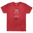 Magpul MAG1217612S Sugar Skull Red Heather Cotton/Polyester Short Sleeve Small - Magpul