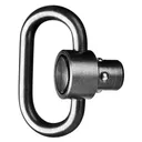FAB Defense FXSLS Quick Detach Swivel Push Button Black Steel Swivels - Fab Defense