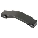 Bastion Blank, Threaded Trigger Guard, Black and White, Fits 5.56/223 AR BASARFL-GRD-BW-BLANK - Bastion