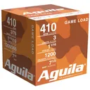 Aguila 1CHB4127 Birdshot Standard Velocity 410Gauge 3 in 11/16oz 7.5Shot 25 Per Box/10 Case, Shotgun Shells - Aguila