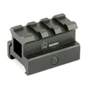 Leapers, Inc. - UTG 3-Slot Compact Riser Mount, .83 in, Medium Compact Height , Picatinny, Black MNT-RS08S3 - Leapers