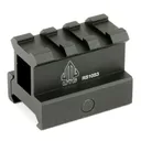 Leapers, Inc. - UTG 3-Slot Compact Riser Mount, 1 in, Height Compact Riser, Picatinny, Black MNT-RS10S3 - Leapers