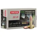 Norma Ammunition 2423774 Fragmentation Hollow Point Ecopower 22 LR 24 gr Hollow Point 50 Per Box/ 100 Cs - Norma Ammunition