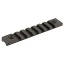 Leapers, Inc. - UTG Rail, Fits Super Slim Rail, Mid-length, 7 Slots, Black MTURS01M - Leapers