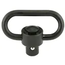 Leapers, Inc. - UTG Sling Swivel, 1.38 in, Push Button Quick Detach, Black TL-QDSW18 - Leapers