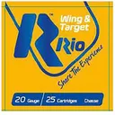 Rio Ammunition WT2075 Wing & Target 20Gauge 2.75 7/8oz 7.5Shot 25 Per Box/10 Case, Shotshell Lead Loads - Rio Ammo