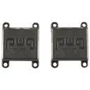 Techna Clip Pug Handgun Holster Mount, Fits All Techna Clip Models, Includes 2 Pug Mounting Brackets and Screws, Black Finish PUGDB - Techna Clip