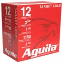 Aguila 1CHB1282 Target Load Competition 12Gauge 2.75 in 1 1/8oz 7.5Shot 25 Per Box/10 Case, Shotgun Shells - Aguila