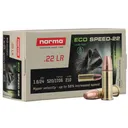 Norma Ammunition 2423773 Dedicated Precision Ecospeed 22 LR 24 gr Copper Plated Zinc Core 50 Per Box/ 100 Cs - Norma Ammunition