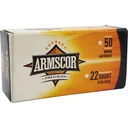 Armscor 50415 Precision 22Short 29gr Solid Point 50 Per Box/100 Case, Rimfire Ammuinition - Rock Island Armory
