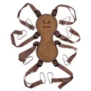Velvet Antler Tech Trophy Head Harness Brown Nylon Up to 150 lbs - Velvet Antler Tech