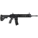 H&K 81000931 MR27 223 Rem/5.56 NATO 10+1 16.50 in Black Steel Barrel, Black Anodized Picatinny Rail Aluminum Receiver, Black Synthetic Adjustable Stock, Black Polymer Grip, Trijicon ACOG 3.5x30mm, Rifle - Heckler and Koch