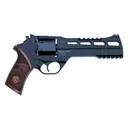 Chiappa CF340248 Rhino 60SAR *CA Compliant Medium Frame 357 Mag 6 Shot, 6 in Black Anodized Steel Vent Rib Barrel, Blued Steel Cylinder, Black Anodized Aluminum Frame w/Picatinny Rail, Walnut Grip, Concealed Hammer , Revolver - Chiappa Firearms