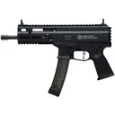 Grand Power 8588005808538 SP9A3 Stribog 9mm Luger 30+1 8 Black Threaded BBL, M-LOK Handguard, Black Hardcoat Anodize Alum/Polymer Rcvr w/Pic Rail, Rear Pic Rail, QD Sling Sockets, Black Polymer Grip, Ambidextrous,Tactical Pistols - Global Defense