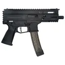 Grand Power 8588005808590 SP9A3S Stribog 9mm Luger 30+1 5.50 Black Threaded BBL, M-LOK Handguard, Black Hardcoat Anodize Alum/Polymer Rcvr w/Pic Rail, Black Polymer Grip, Rear Pic Rail, QD Sling Sockets, Ambidextrous,Tactical Pistols - Global Defense