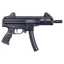 Global Defense GDSA9BK98 SA-9 9mm Luger 30+1 6.50 Black Threaded Barrel, Black Aluminum Pic Rail Receiver, Black Poly Grip, Tactical Pistol - Global Defense