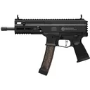 Grand Power 8588005808378 SP9A1 Stribog 9mm Luger 30+1 8 Black Threaded BBL, M-LOK Handguard, Black Hardcoat Anodize Alum/Polymer Rcvr Pic Rail, Pic Backplate & QD Sling Socket, Black Polymer Grip,Tactical Pistols - Global Defense