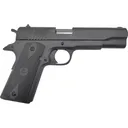 Rock Island 56867 GI Full Size Frame 10mm Auto 8+1 5 Black Bull BBL, Black Parkerized Serr Steel Slide, Black Parkerized Steel Frame w/Beavertail, Black Rubber Grip,Pistol - Rock Island Armory