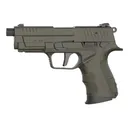 Retay USA RXP22OD13TH RXP 22 LR 13+1 4 Black Threaded BBL, OD Green Cerakote RMR/RMSc Optic Ready/Serr Slide, OD Green Cerakote Polymer Frame w/Accessory Rail, Textured Grip,Rimfire Pistols - Retay