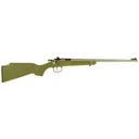Crickett KSA2243 My First Rifle Youth 22 LR 1rd 16.13 Stainless Steel Barrel, Blued Drilled & Tapped Receiver, Desert Tan w/Webbing Fixed Synthetic Stock, Right Hand, Rimfire Rifle - Crickett