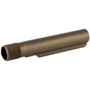 Lead & Steel Llc ARCBT7075FDE Mil-Spec Buffer Tube 7075 T-6 Aluminum Flat Dark Earth AR-15 Carbine - Lead & Steel