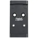 Foxtail Precision 100010 Adapter Plate Black Anodized Aluminum, Compatible w/Glock MOS, Holosun 407K/507K/EPS Carry Pattern Footprint Mount - Foxtail Precision