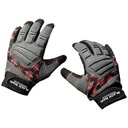 Black Rain Ordnance TACTGLOVEGRY/BLK/RD Tactical Gloves Black/Gray/Red Medium Velcro, Gloves - Black Rain Ordnance