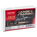 Norma Ammunition 701706154 Range & Training 5.56x45mmNATO 62gr Full Metal Jacket 20 Per Box/10 Case, Centerfire Rifle Ammo - Norma Ammunition