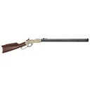 Henry H011BTH BT Henry 200th Anniversary Edition 44-40 Win 13+1 24.50 in Fancy American Walnut w|Straight Grip Stock Polished Brass Ambidextrous Hand - Henry