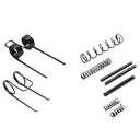 Lead & Steel Llc LSLSK Mil-Spec Lower Spring Kit Black, Lower Kit - Lead & Steel
