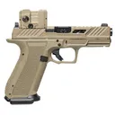 Shadow Systems SS-3024-AM MR920 Elite w/Optic Compact 9mm Luger 15+1, 4 Match Grade Spiral BBL, FDE Cerakote Optic Cut/Serr/Window Cut Stainless Slide, FDE Polymer Frame w/Beavertail & Pic Rail, Aimpoint Acro Red Dot,Pistol - Shadow Systems
