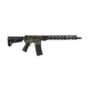 Shark Coast 300-060-1002-14 Celtic 5.56 NATO 30+1 16 Black Nitride Threaded BBL, Distressed Green Cerakote w/Celtic Engraving Pic Rail Alum Rcvr, M-LOK Handguard, Magpul SL-K Black Polymer Stock, Black Polymer Grip, Right Hand,Tactical Rifles - Shark Coast Tactical