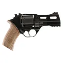 Chiappa 340219 Rhino 40DS Small Frame 357 Mag 6 Shot, 4 in Black Anodized Steel Vent Rib Barrel, Blued Steel Cylinder, Black Anodized Aluminum Frame, Walnut Grip, Concealed Hammer , Revolver - Chiappa Firearms
