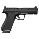 Shadow Systems SS-2306-3D DR920 Foundation Full Size 9mm Luger 17+1, 4.50 Black Nitride Match Grade Barrel & Optic Cut/Serrated/SS Logo Stainless Steel Slide, Black Poly Frame w/Beavertail & Pic Rail, Pistol - Shadow Systems