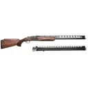 Charles Daly 930410 202 Unsingle Combo 12 Gauge Break Open 2.75 2rd 32 Black Over/Under Vent Rib Barrel, Black Steel Receiver, Adj Cheek Riser Walnut Wood Stock, Shotgun - Charles Daly
